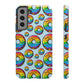 Bespattered Facade Rainbow Sprinkle Donut Impact-Resistant Case
