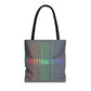 Bespattered Facade Everything is Fine Eco-Friendly Carryall Tote Bag