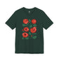 Red Roses Bella Canvas Unisex Jersey Short Sleeve Tee
