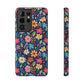Bespattered Facade Colorful Flowers Impact-Resistant Case
