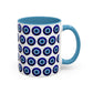 Bespattered Facade Evil Eye Mug | Three Colors | 11oz