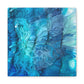 Bespattered Facade Resin Petri Macro Photograph Stretched Matte Canvas Art Prints | Multiple Sizes