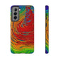 Bespattered Facade Rainbow Vortex Impact-Resistant Case