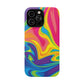 Bespattered Facade Vibrant Flow Impact-Resistant Case