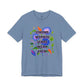 "Strong Women Scare Weak Men” Bella Canvas Unisex Jersey Short Sleeve Tee T-Shirt