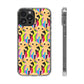Bespattered Facade 90s Flashback Rainbow Trolls Clear Case