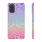 Bespattered Facade Rainbow Leopard Snap Case