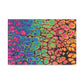Bespattered Facade Neon Goodness Stretched Matte Canvas Art Prints | Multiple Sizes