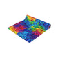 Bespattered Facade Pixelated Rainbow Table Runner (2 sizes)