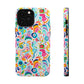 Bespattered Facade Rainbow Doodles MagSafe Tough Case
