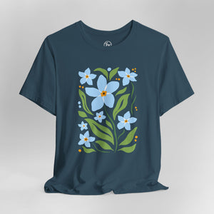 Forget Me Not Bella Canvas Unisex Jersey Short Sleeve Tee