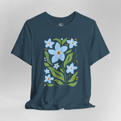 Forget Me Not Bella Canvas Unisex Jersey Short Sleeve Tee