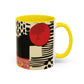 Modernist Textile Pattern Mug - 11oz