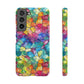 Bespattered Facade Rainbow Mosaic Snap Case