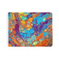 Bespattered Facade Intergalactic Rainbow Fleece Sherpa Blanket | 2 Colors & Sizes