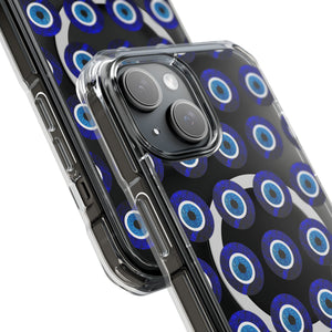 Bespattered Facade Evil Eye Symbol MagSafe® Clear Impact Cases