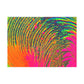 Bespattered Facade Neon Puddle Postcards (no envelopes) | Sets of 10, 30, or 50