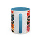 "Come with Me and You'll See..." Rainbow Flowers Mug | Eight Colors | 11oz or 15oz