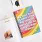 Bespattered Facade "Toxic Trait" Spiral Notebook - Lined Pages