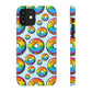 Bespattered Facade Rainbow Sprinkle Donut Snap Case
