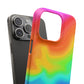 Bespattered Facade Rainbow Heat Map Snap Case