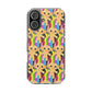 Bespattered Facade 90s Flashback Rainbow Trolls Clear Case