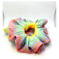 Gold Dot Ombre Rainbow Bullet Scrunchie