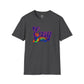 Bespattered Facade Neon "Easy Tiger" Colorful Unisex Softstyle T-Shirt