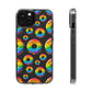 Bespattered Facade Rainbow Sprinkle Donut Clear Case
