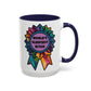 Bespattered Facade "World's Sleepiest B*tch" Rainbow Mug | 8 Colors | 11oz or 15oz