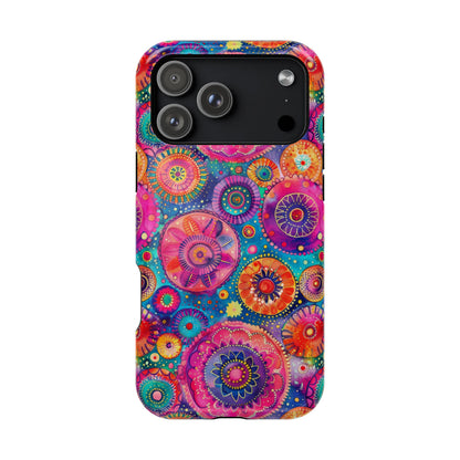 Bespattered Facade Colorful Circles MagSafe Tough Case