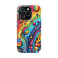 Bespattered Facade Rainbow Vomit MagSafe Tough Case