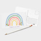 Happy Pride Pastel Rainbow Postcards, Set of 32