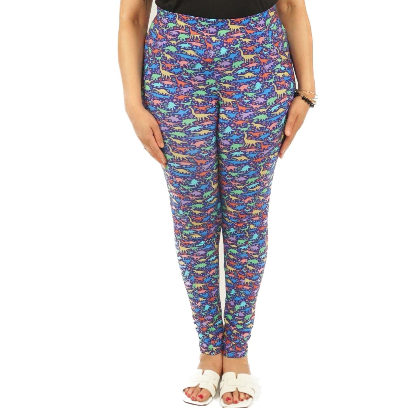 Dinosaurs & Fossils Adults Leggings with Pockets