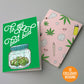 Cannabis Doodles Greeting Cards, Set of 24