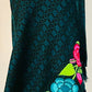 Embroidered Handmade Mexican Shawl Reboso Bordado Mexicano