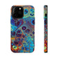 Bespattered Facade Intergalactic Rainbow Impact-Resistant Case