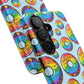 Bespattered Facade Rainbow Sprinkle Donut Tough Case