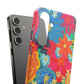 Bespattered Facade Bold Florals Snap Case