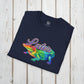 Bespattered Facade "Later Gator" Rainbow Alligator Unisex Softstyle T-Shirt