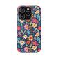 Bespattered Facade Colorful Flowers Impact-Resistant Case
