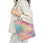 Bespattered Facade Pastel Dreams Canvas Tote Bag | 3 Sizes and 5 Strap Colors