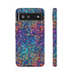 Bespattered Facade Party Time Rainbow Confetti Dots Tough Case