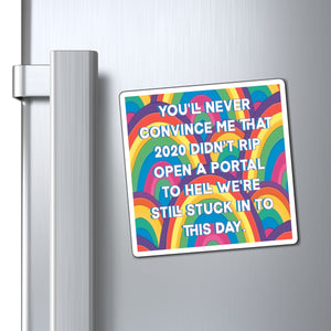 Bespattered Facade "Portal to Hell" Refrigerator Magnet