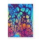 Bespattered Facade Fluid Art Abstract Painting Stretched Matte Canvas Art Prints | Multiple Sizes