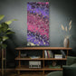 Bespattered Facade Fluid Art Abstract Painting Stretched Matte Canvas Art Prints | Multiple Sizes