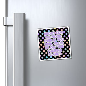 Bespattered Facade "Shoot for the Moon" Refrigerator Magnet