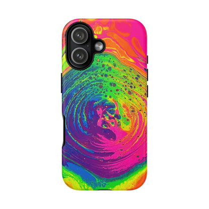 Bespattered Facade Tasty Neon Swirl Tough Case
