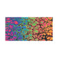 Bespattered Facade Neon Goodness Stretched Matte Canvas Art Prints | Multiple Sizes
