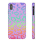 Bespattered Facade Rainbow Leopard Snap Case